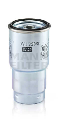 MANNFILTER WK720/2X Фильтр топливный! Mazda 323/626 98>,Toyota Corolla 2.0D/TD 00>