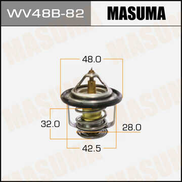 MASUMA WV48B82 Термостат! Nissan Primera/Sunny 1.6/1.8 90>