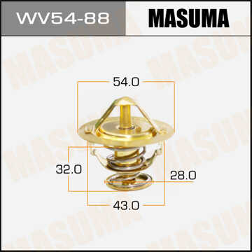 MASUMA WV54-88 Термостат! с прокл. Fiat Tempra/Tipo, Lancia Delta 1.6-2.0T <99