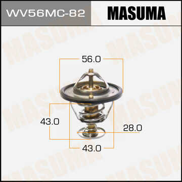 MASUMA WV56MC82 Термостат! Mitsubishi Carisma/Colt/Galant 1.3-2.5i 92>