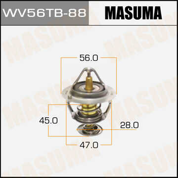 MASUMA WV56TB88 Термостат! Mitsubishi Lancer/Carisma, Toyota Avensis/RAV4 1.3-2.0 96-08