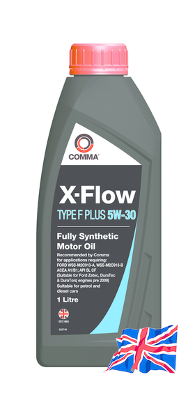 COMMA XFFP1L Масло моторное X-FLOW TYPE F PLUS 5W-30 (Синтетическое, 1л)