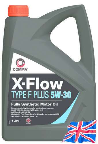 COMMA XFFP4L Масло моторное X-FLOW TYPE F PLUS 5W-30 (Синтетическое, 4л)
