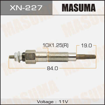 MASUMA XN227 Свеча накаливания! Nissan Bluebird 2.0 LD20 85>