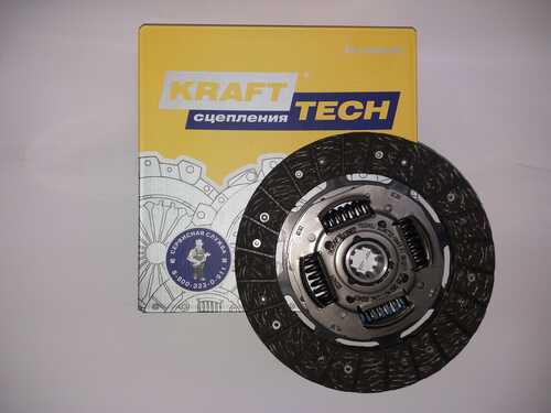 KRAFTTECH Y00240J Диск сцепления! газ Volga/ Gazel 406