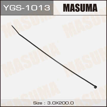 MASUMA YGS1013 Хомут пластиковый черный! 3х200