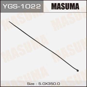 MASUMA YGS-1022 Хомут пластиковый черный! 5х350