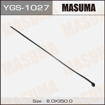 MASUMA YGS1027 Хомут пластиковый черный! 8х350