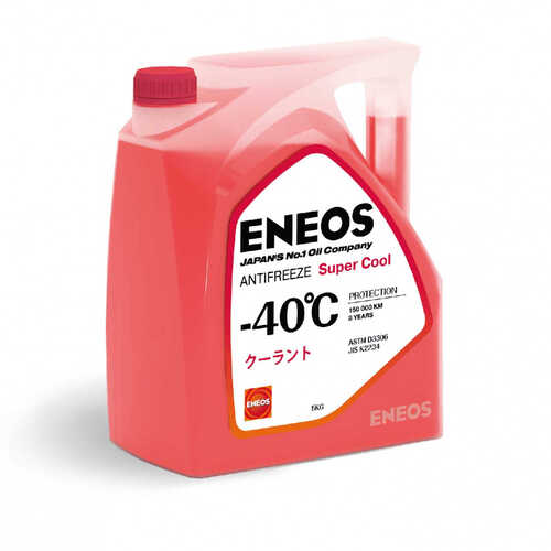 ENEOS Z0075 Antifreeze Super Cool -40 C 5 кг (красный)