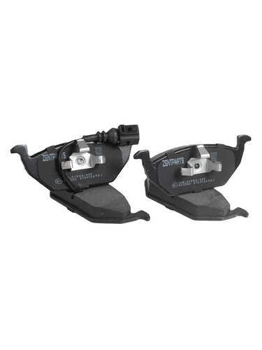 ZENTPARTS Z07230 Колодки дисковые передние! Audi A2 1.4i/1.6FSi/1.4TDi 00>, Skoda Fabia 1.4i/1.9TDi 00>