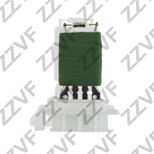ZZVF ZVYL7554C Резистор вентилятора отопителя CITROEN BERLINGO (M59), PEUGEOT PARTNER (M59) (02-10) (10216100/27051